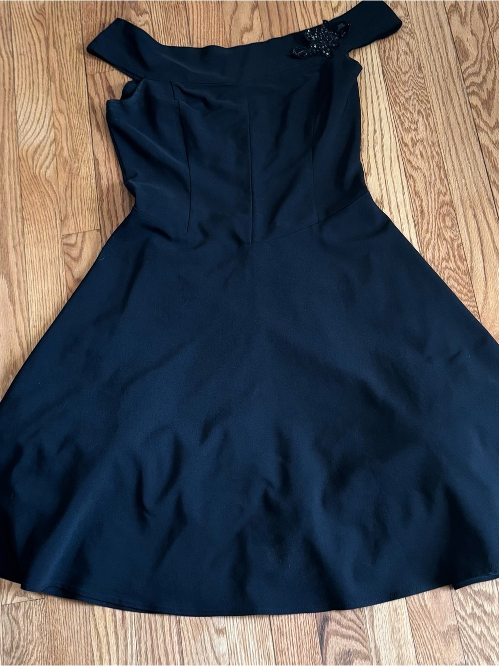 Ruby Rox Black Midi Dress